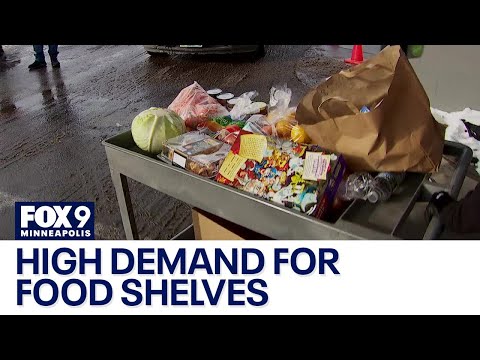 Food shelf demand hits record high in Minnesota