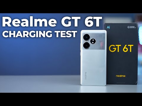 Realme GT 6T Charging Test ⚡️⚡️120W SuperVOOC Charger 🔋