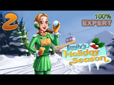 Delicious: Emily's Holiday Season (PC) - 4K60 Walkthrough (100%) Restaurant 2 - The Winter Fair