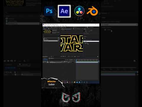 Saber After Effects / Tutorial Facil / Texto Iluminado After Effects