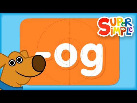 Learn How To Read Words In The "og" Word Family | Turn & Learn ABCs | Preschool Learning