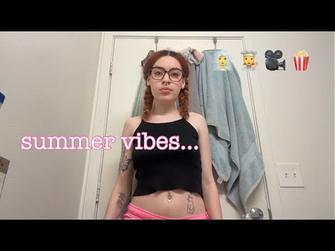 summer night routine + vlog 🙂‍↕️