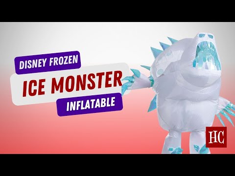 ❄️ Disney Frozen Inflatable Ice Monster Costume for Adults 🧊: Chill Out in Style!