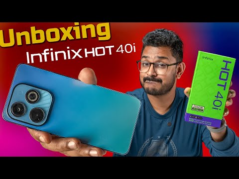 ಈ ಬೆಲೆಗೆ 256GB ಫೋನ್ ಯಾರು ಕೊಡಲ್ಲ🤯 Infinix Hot 40i Unboxing in ಕನ್ನಡ⚡Unisoc T606, HD+ 90Hz, 50 MP