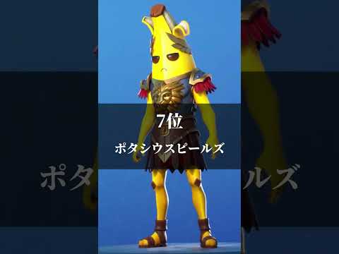 個人的に好きなピーリーランキング【フォートナイト / Fortnite】#shorts