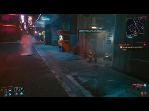 Cyberpunk 2077 how to kill big dude without effort