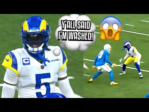 Jalen Ramsey SHUT DOWN Keenan Allen & Mike Williams 🔒😳 (WR Vs DB) Chargers Vs Rams highlights 2022