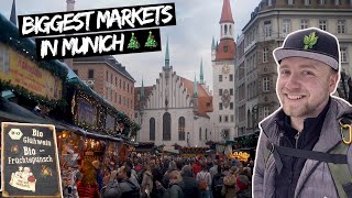 What Are Munich's Biggest German Christmas Market's Like? | Munich, Germany