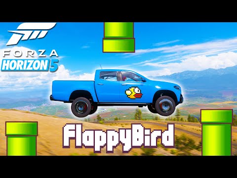 I found Flappy Bird in Forza Horizon 5