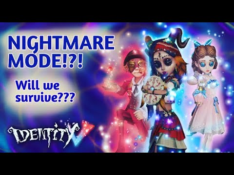 NIGHTMARE MODE!!! Will the LB team make it out alive??? Watch to find out! ||Identity V||