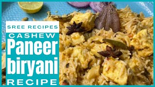 Best Way To Cook Paneer Biryani | Paneer Biryani Recipe | Paneer Biryani in cooker #sreerecipes