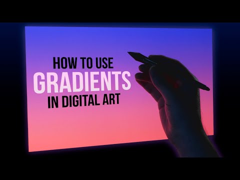 Using GRADIENTS in Digital Art - Tutorial