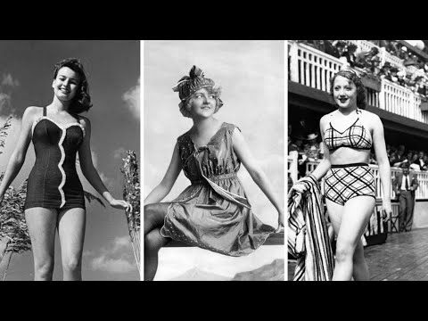 23 Vintage Photos of Fashionable Women in Their Swimsuits From the Past