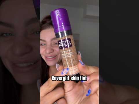 How does this work on my oily skin 👀 #covergirl #skintint #simplyageless