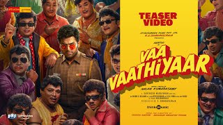 Vaa Vaathiyaar Teaser | Karthi, Krithi Shetty | Santhosh Narayanan | Nalan Kumarasamy | Studio Green