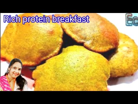 प्रोटीन से भरपूर ये supar tasty healthy breakfast बनाए मिनटों मै।  Quick n Easy breakfast recipe