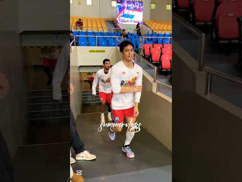 magnolia vs Rain or shine players entrance gameday #pba #rainorshineelastopainters #magnoliahotshot