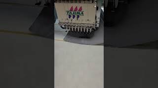 Embroidery Process#garments #industry #shorts #shortvideo #automation