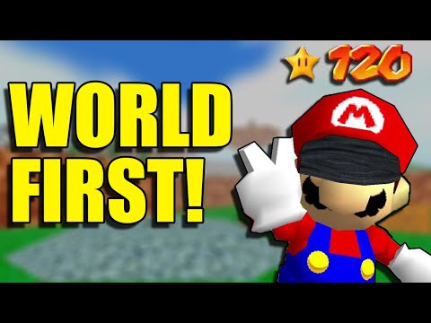 “IMPOSSIBLE” 120 Star Blindfolded Mario 64 Challenge Finally Beaten!