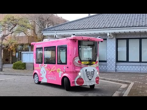 [Autonomous Bus] A new era of futuristic buses, a new transportation revolution in Yahiko Village