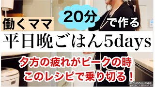 【仕事から帰宅後に作る時短レシピ】安くておいしい最強レシピ/頑張らない晩ごはん/体力なし40代母の時短料理/簡単レシピ/簡単おかず