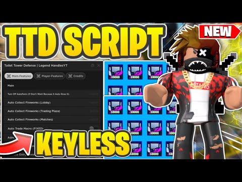 Toilet Tower Defense Script Pastebin 2024 Auto Farm + Infinite Coins | TTD SCRIPT Mobile + Pc