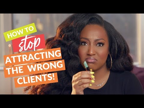 How To Stop Attracting THE WRONG Clients! (Plus FREE Workbook Download!) // Pro MUA Talk