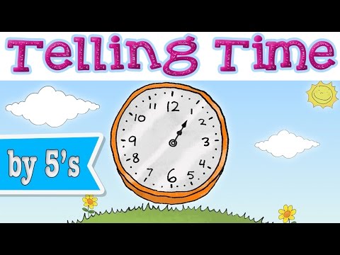 Telling Time with Minutes - Learning Chant for Kids