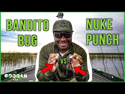 CHOOSING the CORRECT Fishing SOFT PLASTIC!  ( BANDITO BUG vs. NUKE PUNCH Fishing TIPS )