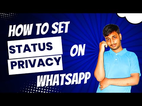 How to set status privacy | Whatsapp status privacy