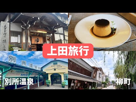 【vlog】上田駅までどこかにビューーン！別所温泉 / 軽井沢 / 上田城 / 柳町 / 中松屋