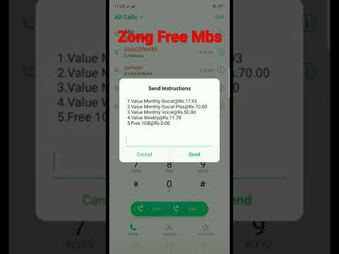 Zong Free Mbs | Zong Free Internet | Zong | Zong 1GB Free