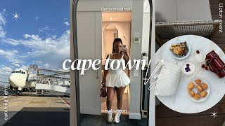 CAPE TOWN VLOG: Lipton took us to CPT+new camera unboxing+stuck at the airport+spend weekend with me