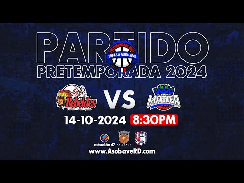 PARTIDO PRETEMPORADA TBS 2024: ENRIQUILLO VS MATICA | 14-10-2024