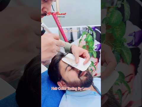 Hair Color Toning By Laser #getsmarthairclub #viralvideo #beauty #haircolor