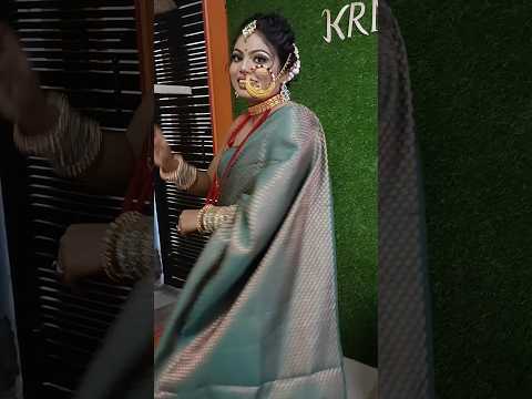 Gadwali Traditional Bridal Makeup Look l Dancing Bride l Uttrakhand Bridal Makeover #love #bridal