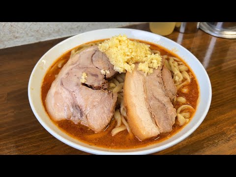 宇都宮の元祖G系で麺増し【ラーメン武丸】