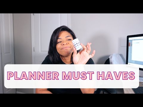 Functional Planner Must Haves | How To Stay Productive