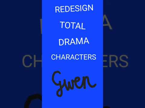 Total Drama Redesign - Gwen #shorts