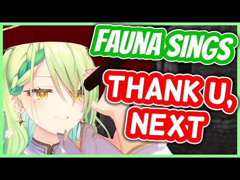 thank u, next - Ceres Fauna | HololiveEN Karaoke [UNARCHIVED]