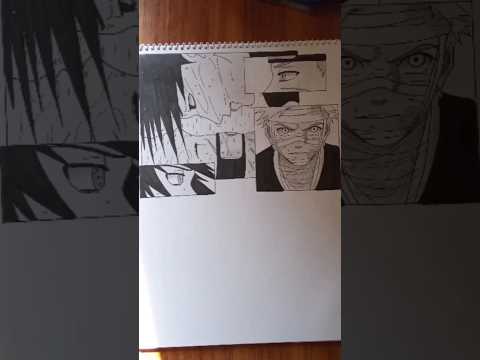 Drawing everyday till I reach 1k subs (day 86)#shorts #2ba_vartist #anime #naruto #manga #narusaku