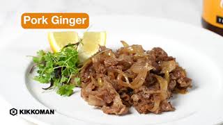 Ginger Pork (Shogayaki)