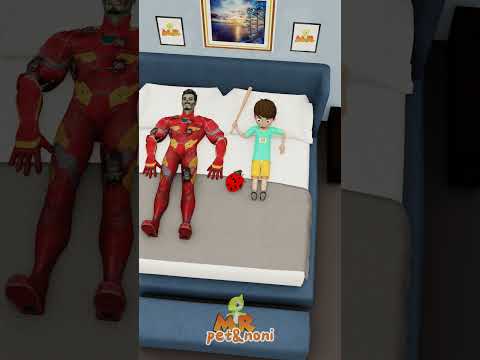 Spidey vs spider Girl 1 Spidey want to sleep | Marvel Animation