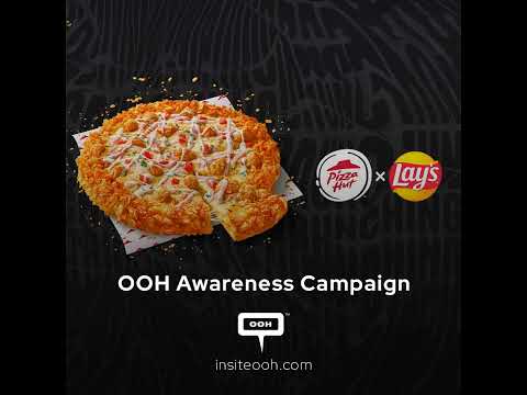 Pizza Hut and Lay's Team up for a Crunchy Adventure overflowing onto UAE’s OOH