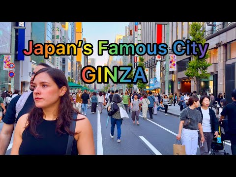 [4K HDR] Walking Tour from Hibiya to Ginza. Tokyo, Japan.