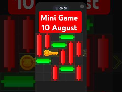 Hamster Kombat Mini Game 10 August #hamsterkombat