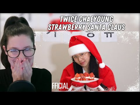 Reacting to Chaeyoung's Adorable Strawberry Santa Recipe!