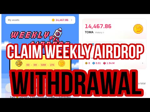 Live ToMarket !! Claim Weekly Airdrop Tomarket !! Tomarket Withdrawal Live Claim USD 🔥🔥