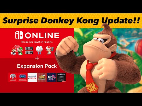 The NSO Gets A Surprise Donkey Kong Update 🍌