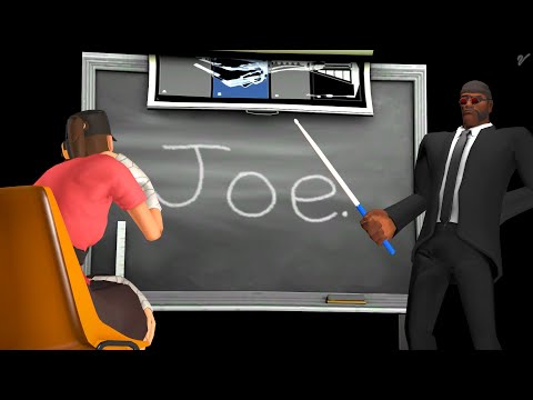 demoman tf2 briefly educates femscout on the identity of joe [SFM]